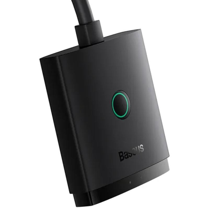 Переходник HUB Baseus AirJoy Series 2in1 HDMI to HDMI/HDMI (B01331105) Херсон - изображение 5