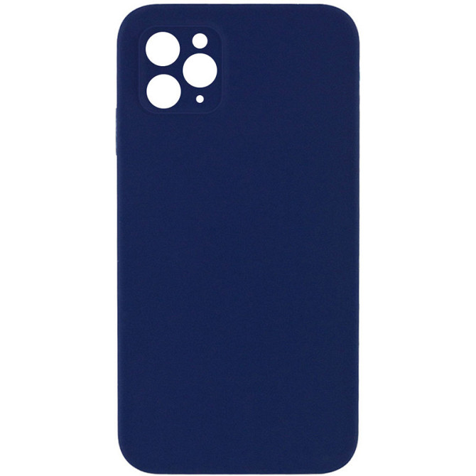 Чехол Silicone Case Square Full Camera Protective (AA) NOLOGO для Apple iPhone 11 Pro Max (6.5") Херсон - зображення 1
