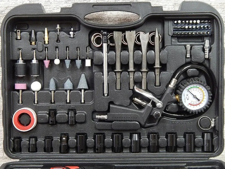 Набор пневмоинструмента 57 ед. AEROPRO RP7857 Харків - зображення 6