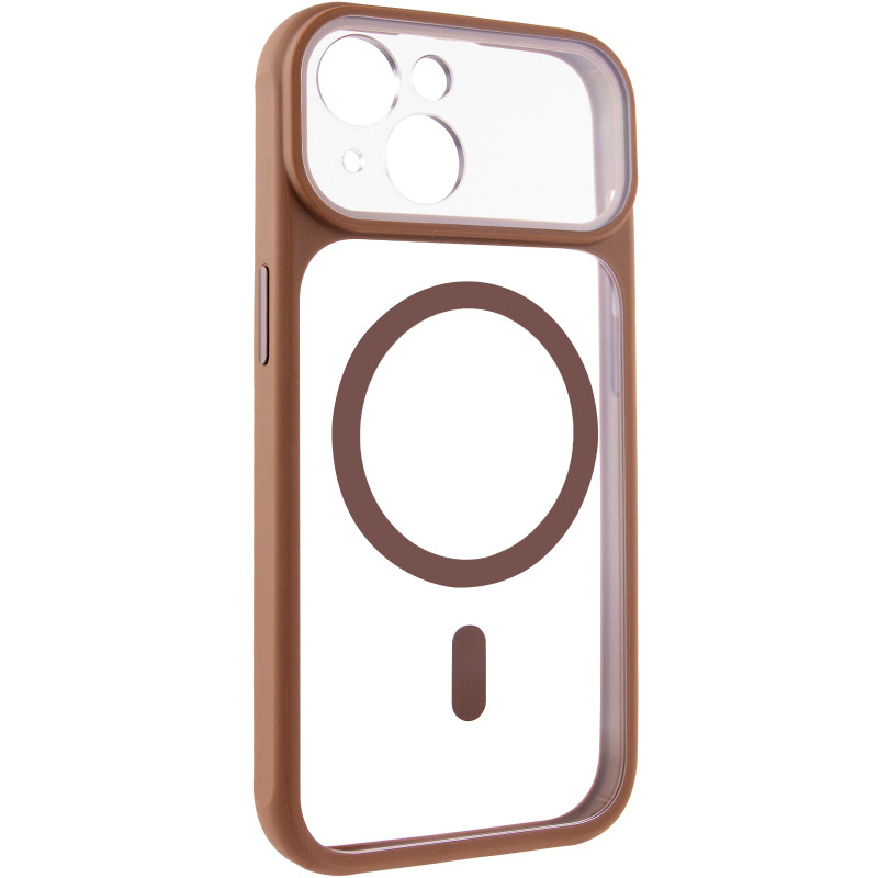 Чехол TPU+PC GETMAN Moon Clear with MagSafe для Apple iPhone 13 (6.1") Херсон - зображення 2