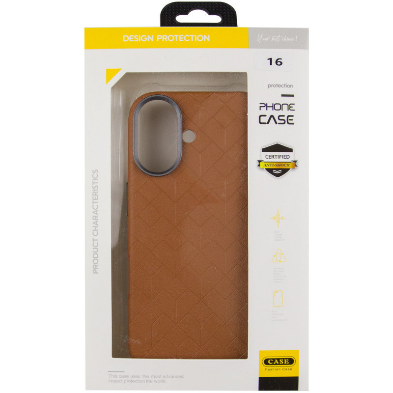 Кожаный чехол Carved with MagSafe для Apple iPhone 16 (6.1") Херсон - изображение 9