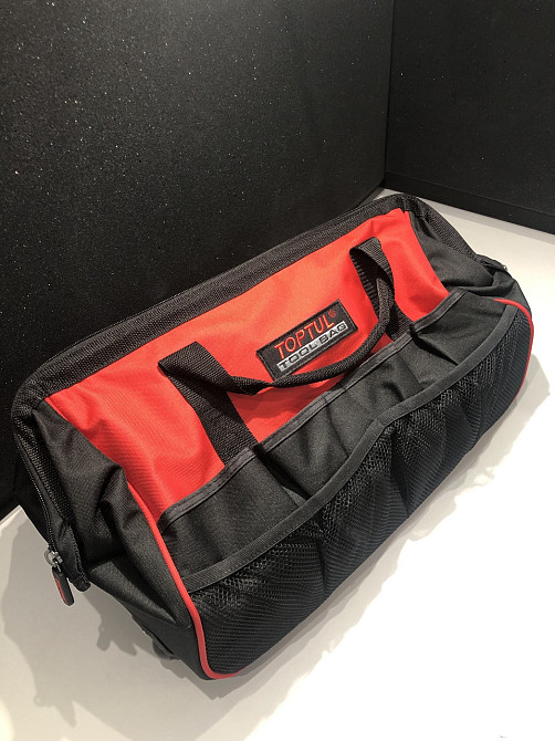 Сумка для инструмента с колесами и телескопической ручкой 530x270x320 TOPTUL PBW-053A Харків - зображення 4