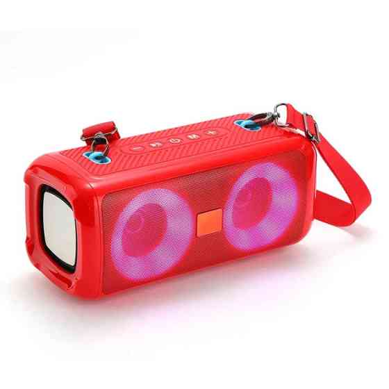 Колонка портативная Bluetooth T&G TG641 red красная Київ