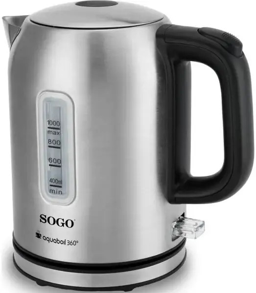 Электрочайник SOGO SS-7780 1 л серебристый Київ - зображення 3