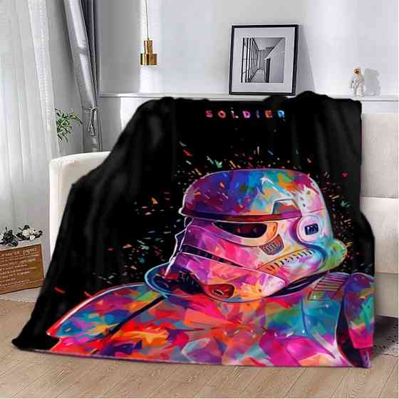 Плед 3D SOLDIER 2561_B 12009 135х160 см Київ
