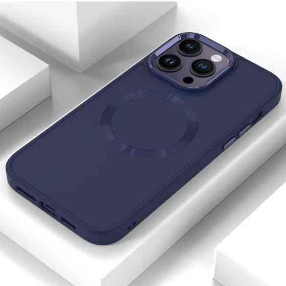 TPU чехол Bonbon Metal Style with MagSafe для Apple iPhone 16 Pro (6.3") Херсон