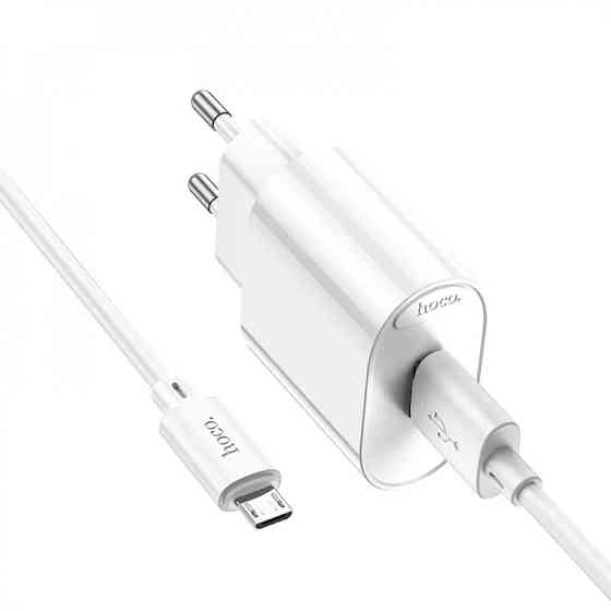 СЗУ Hoco C109A Fighter QC3.0 18W (1USB-A) + кабель USB to MicroUSB Херсон