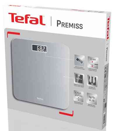 Весы напольные Tefal Premiss PP1801V0 160 кг серые Київ