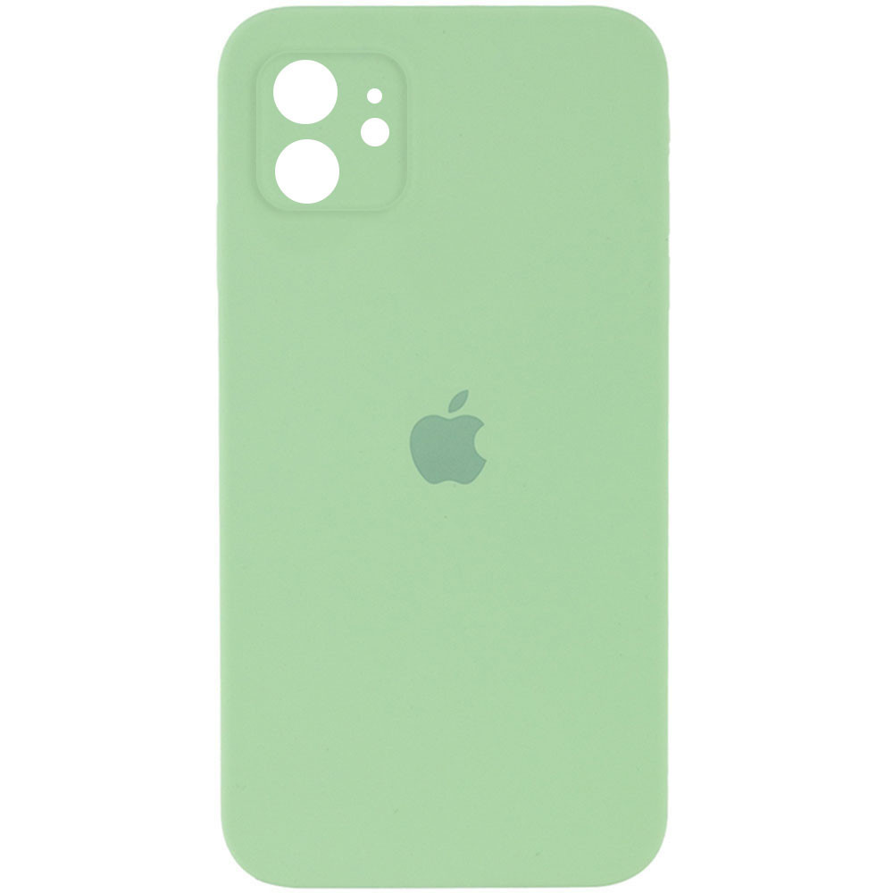 Чехол Silicone Case Square Full Camera Protective (AA) для Apple iPhone 11 (6.1") Херсон - зображення 8