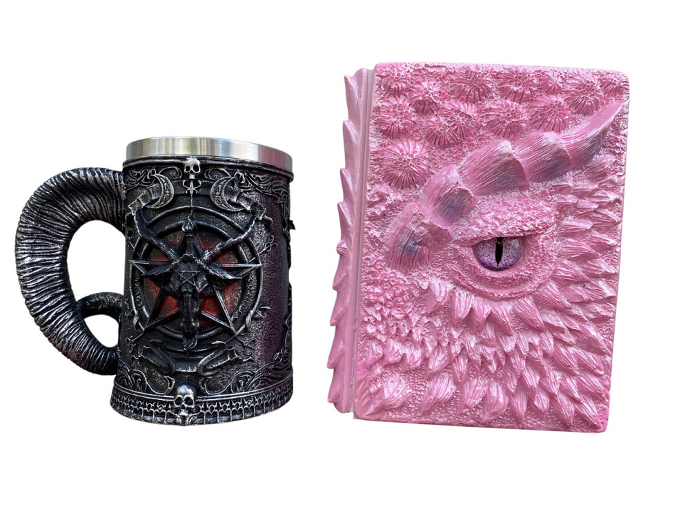 Подарочный набор Кружка 3D Древние Боги и Блокнот 3D «Дракон Единорога» Київ - зображення 1