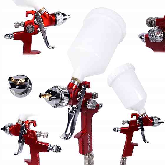 Краскопульт низкого давления HVLP 1,3мм, ВБ пласт. 600мл AUARITA AB-17G-1.3 Харків