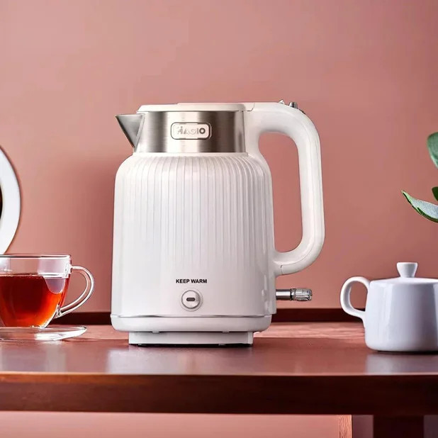 Электрочайник-термос Magio MG-508 1.7 л белый Киев - изображение 2