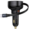 АЗУ Baseus Enjoyment Pro PD60W+QC3.0 with retractable cable (1USB-A/1C) (C000578) Херсон