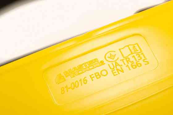 Щиток защитный газонокосильщика MASTERTOOL с наголовником с металлической сеткой 81-0016 Харків