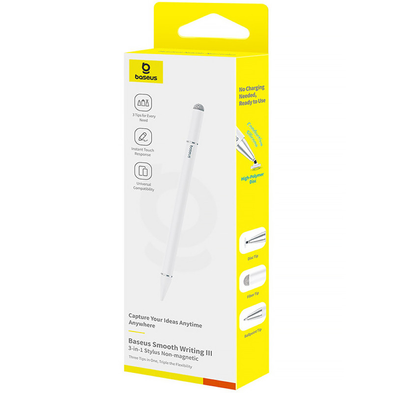 Стилус Baseus Smooth Writing III Series Passive Stylus Non-magnetic (P80080804213) Херсон - изображение 2