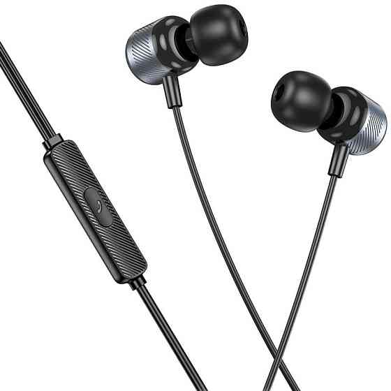 Наушники Borofone BM93 Platino universal with microphone (3.5mm/1.2m) Херсон
