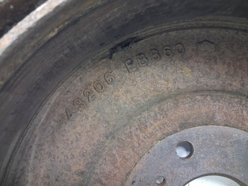 Барабан тормозной задний Nissan Navara D40 2.5 DIESEL YD25DDTI 2004 (б/у) Київ - зображення 3