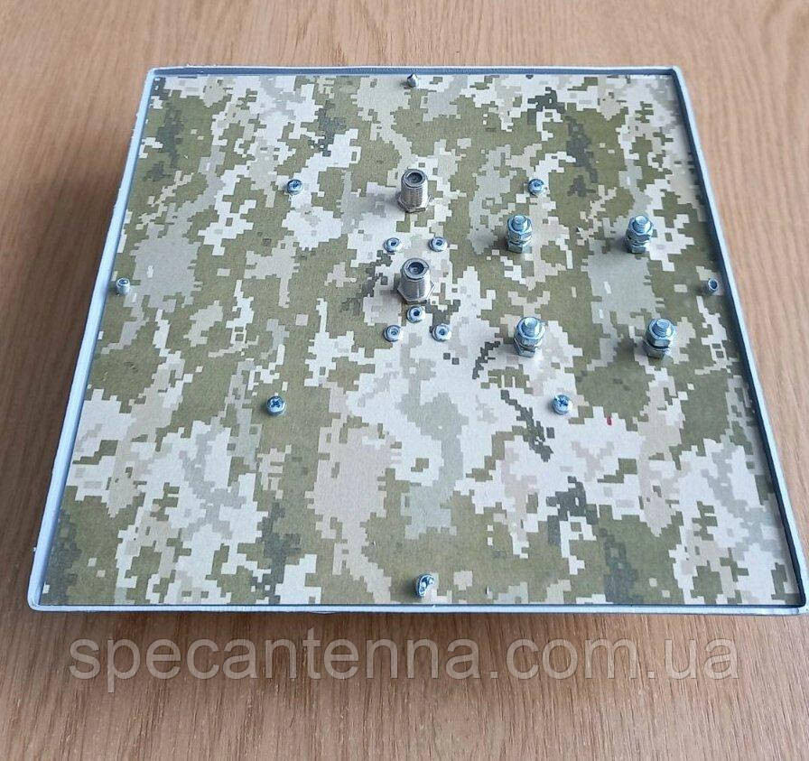 Антенна для 4g модема панельная 3G/4G LTE DN-17RP 1610-2900 МГц 2х12-18 дБ 50 Вт, цвет № 2 камуфляж  Дніпро - зображення 12