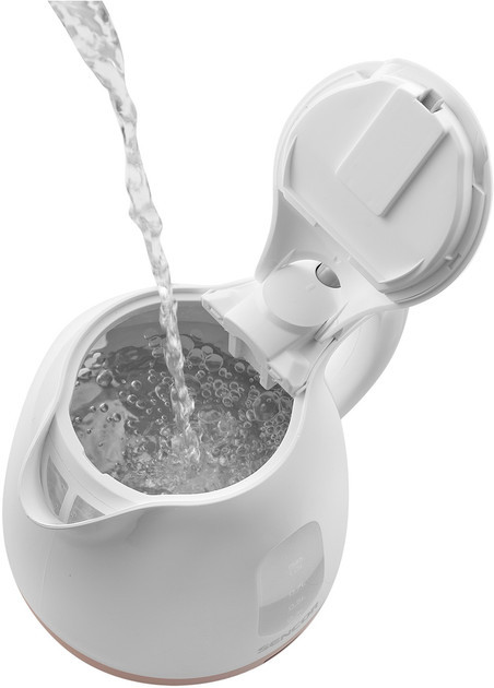 Электрочайник Sencor SWK 1102RS 1 л белый с бежевым Київ - зображення 5