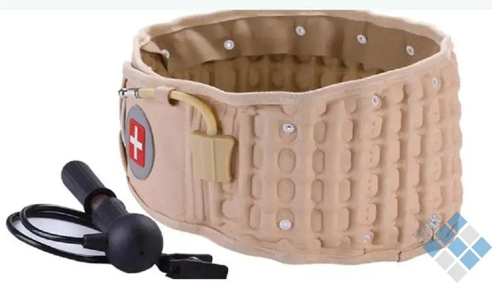 Надувной корсет от остеохондроза Spinal Air TractionПояс для спины и поясницы / Пневмокорсет Одеса - зображення 6