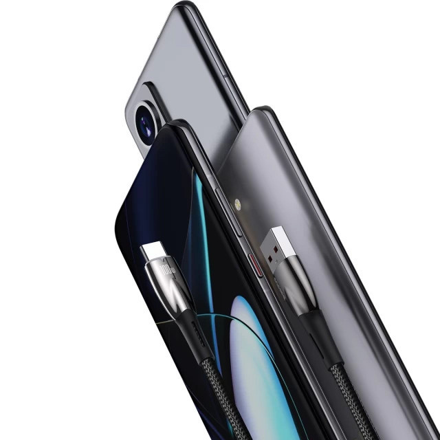 Дата кабель Baseus Glimmer Series Fast Charging Data Cable USB to Type-C 100W 1m (CADH00040) Херсон - зображення 4