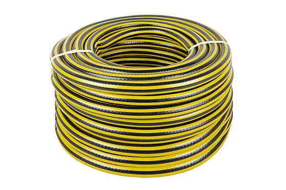 Шланг садовый для полива MASTERTOOL "PCHELKA" ¾" 50 м черно-желтый 92-1069 Харків