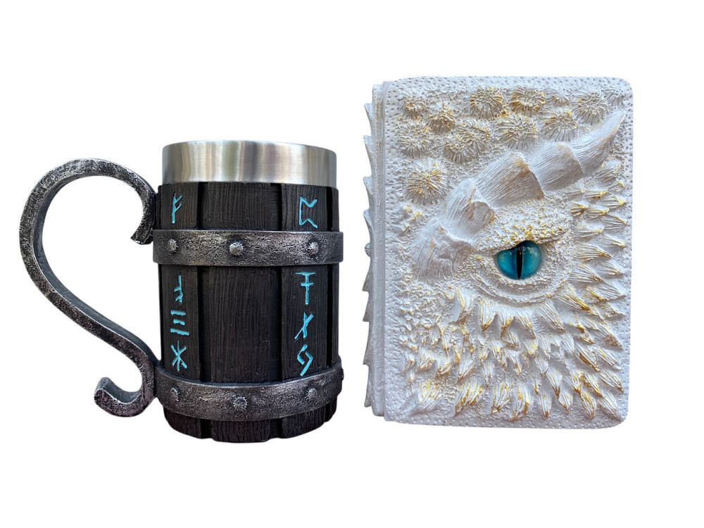 Подарочный набор Кухоль 3 Скандинавские Руны и Блокнот 3 «Око Ледяного Хранителя» Київ - зображення 1