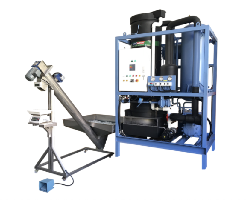 Транспортер шнековий для льоду мобільний L2,4м, D150мм. із нержавіючої сталі Полтава - зображення 2