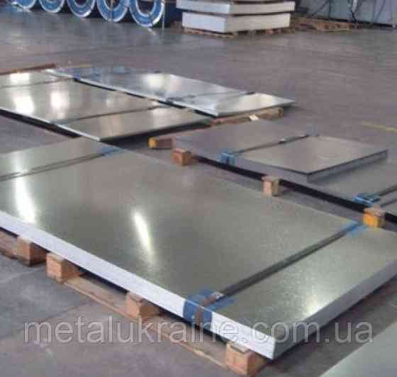 Лист оцинкованный 1,2х1250х2500мм Київ
