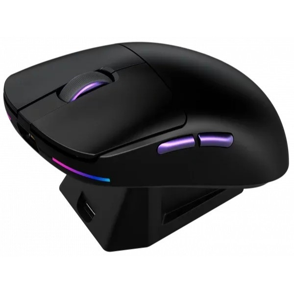 Мишка Proove Gaming Superfight Wireless with charging dock Black/Purple (WMSW00122001) Харків - зображення 2
