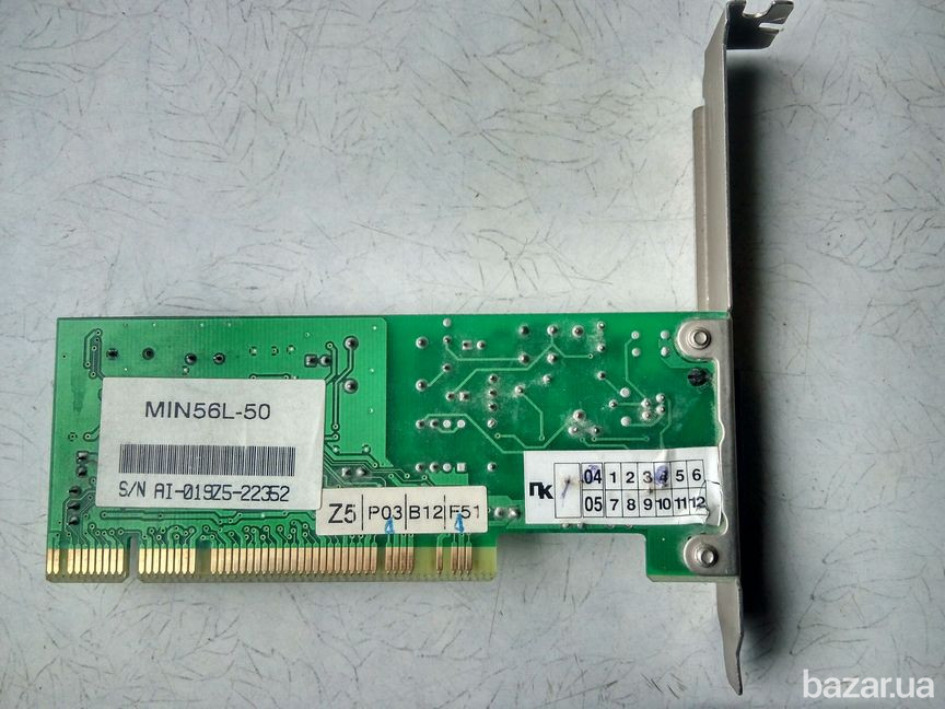 Модем Manli MIN56L-50,PCI(внутрішній)+бонус. Львов - изображение 2