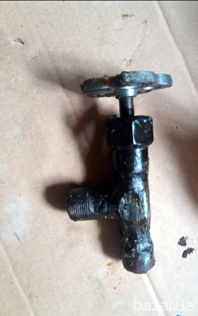 Вентиль клапан угл. цапковый сальниковый аммиак Ду10 Ру25 Полтава - зображення 1