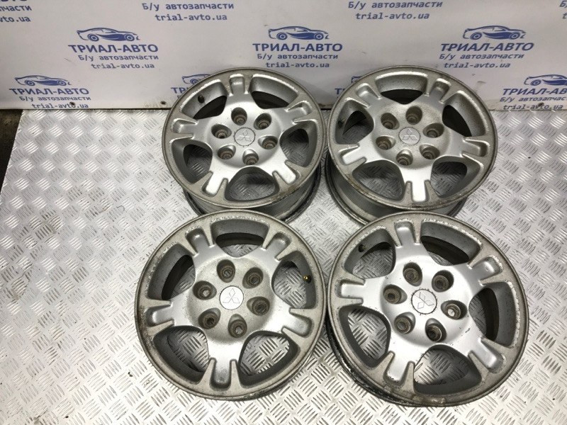 Диски титан комплект R16 Mitsubishi Pajero Wagon 1999-2006 MR347070 (Арт. 45298) Киев - изображение 1