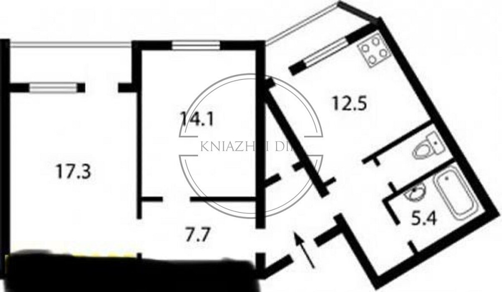 Продаж 2 ком.кв. на Позняках. по вул. Урлівська 19. Код Об'єкта: № 21137249 Київ - зображення 4