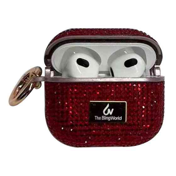 TPU чехол Bling World Rock Diamond для наушников AirPods 4 Херсон