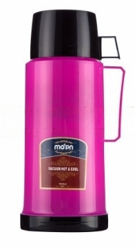 Термос питний з чашкою Frico FRU-255-Pink 1800 мл рожевий Київ - зображення 1