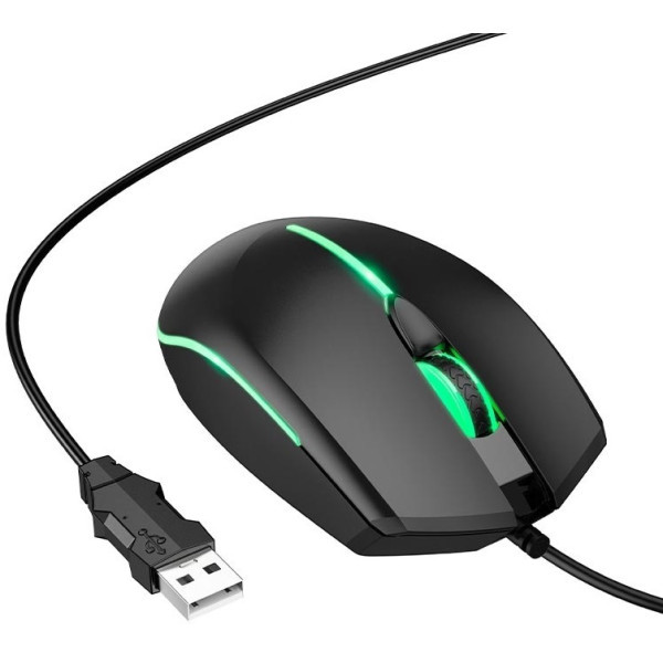 Мишка Hoco GM37 Wonderful gaming Black (Код товару:41003) Харків - зображення 2