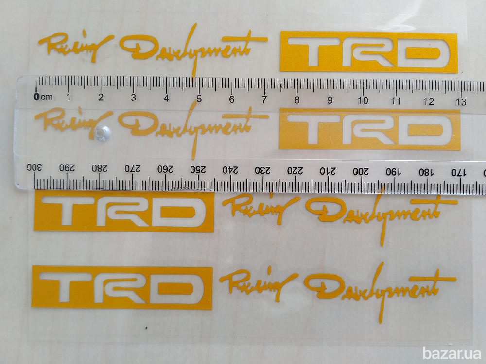 Наклейка на ручки авто № 8 Желтая ( светоотражающий эффект ) Борисполь - изображение 5