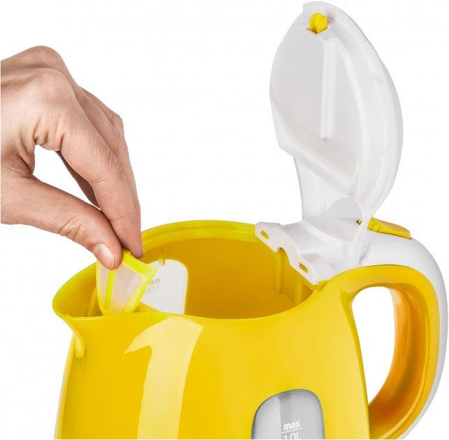 Электрочайник Sencor SWK-1016-YL 1 л желтый Київ - зображення 4