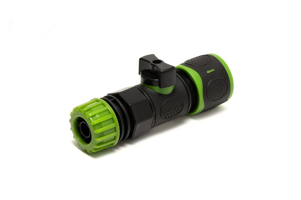 Коннектор для шланга MASTERTOOL ½" с регулировочным вентилем 92-9373 Харків - зображення 3