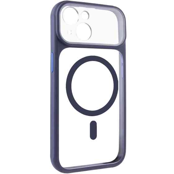 Чехол TPU+PC GETMAN Moon Clear with MagSafe для Apple iPhone 13 (6.1") Херсон