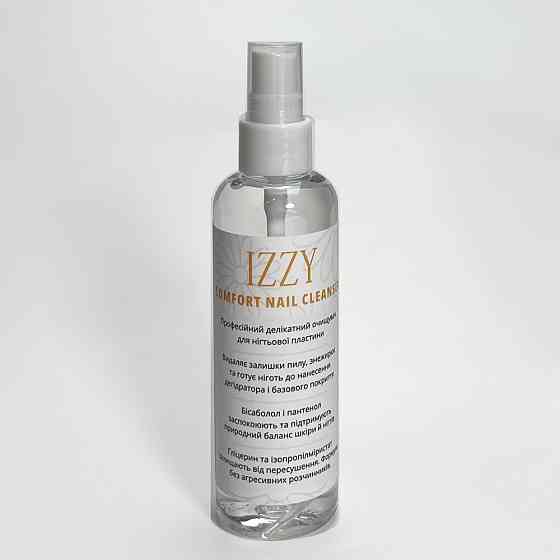 Професійна Підготовка Нігтя: Делікатний Очищувач Izzy Comfort Nail Cleanser 100мл Киев