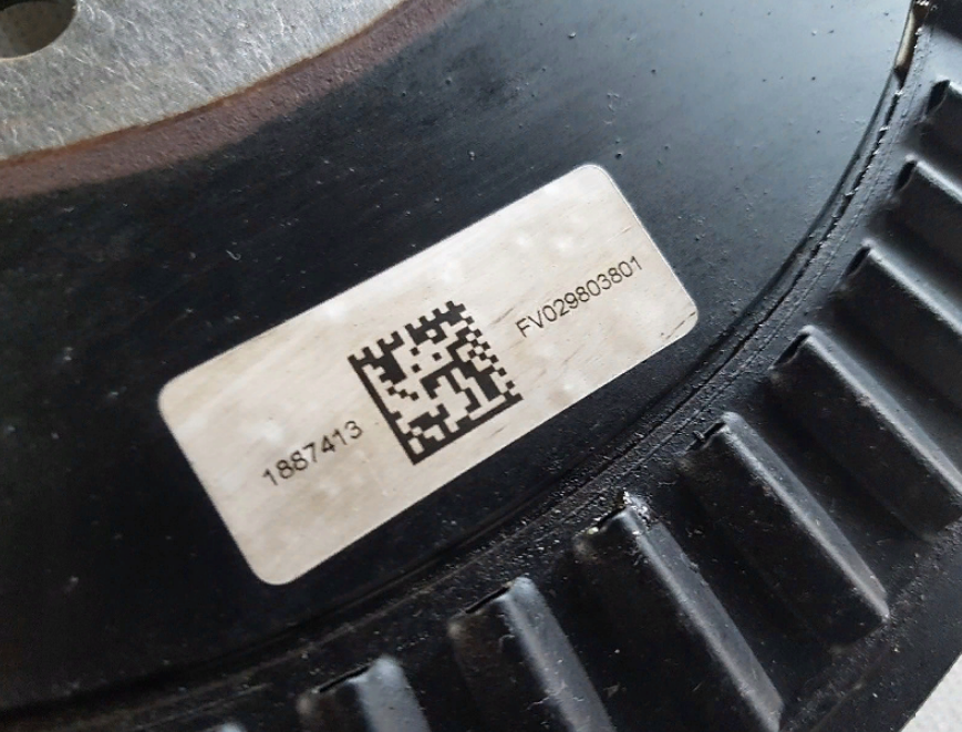 1887413 Демпферный шкив коленвала DAF XF 106 Euro 6 Львов - изображение 2