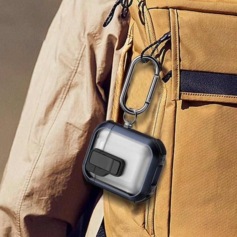 Футляр противоударный Locking Button для наушников Airpods 1/2 Херсон - изображение 5