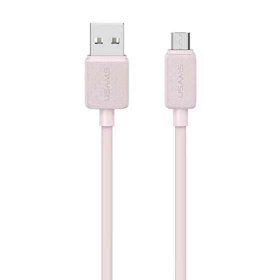 Дата кабель Usams US-SJ690 Striped KY Ser. USB to MicroUSB 2A (1m) Херсон