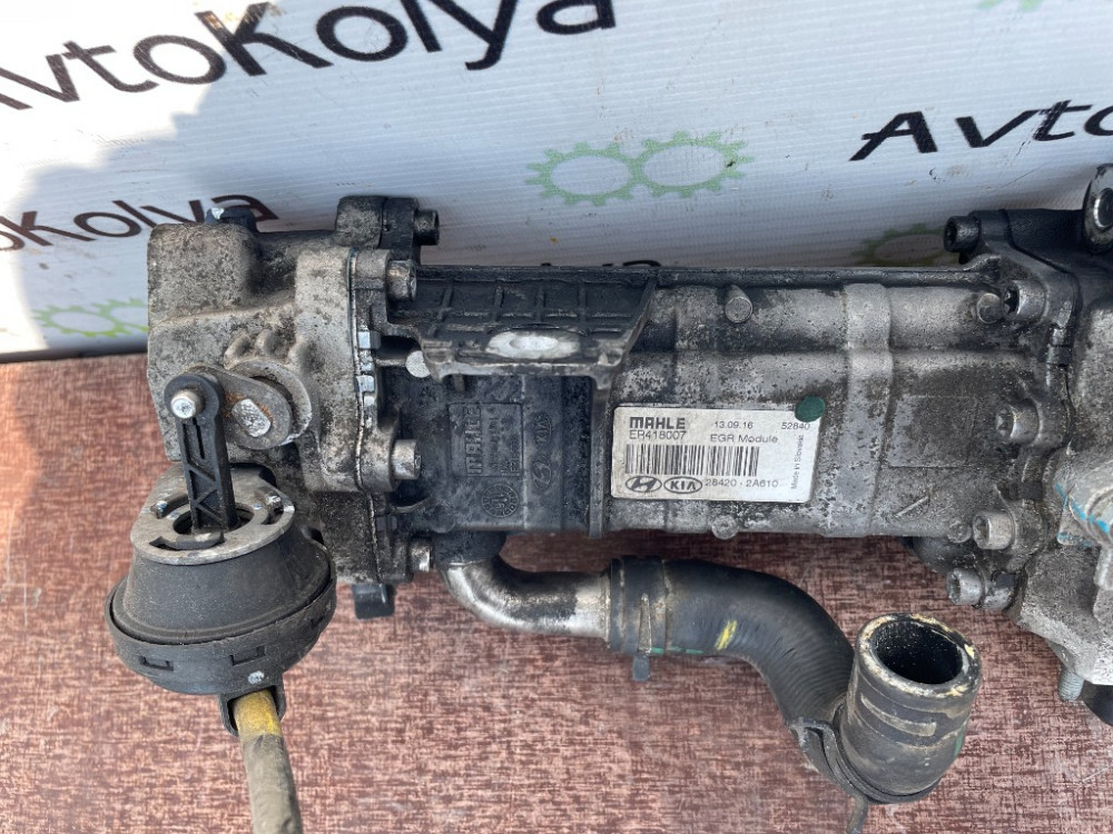 Радиатор EGR (охладитель) Hyundai Tucson 1.7 crdi 2015-2019 (28420-2A610) Ковель - изображение 1