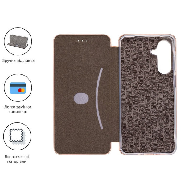 Чохол-книжка ArmorStandart G-Case для Samsung A17 A175 Rose Gold (ARM86785) (Код товару:41745) Харків - зображення 3