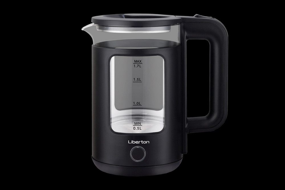 Електрочайник Liberton LEK-6831 чорний 1.7 л Київ - зображення 1