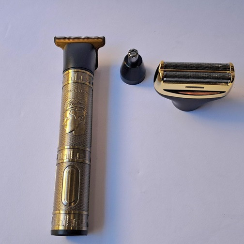 Триммер аккумуляторный 5 в 1 Geemy GM-8045 3 Вт золотистый Київ - зображення 4