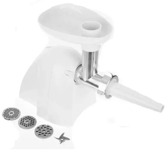 Мясорубка электрическая Camry CR 4802 1500 Вт белая Киев - изображение 2